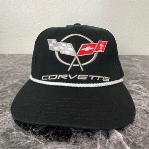GM Corvette Hat Unisex Adults Official General Motors Corvette SnapBack Hat NEW